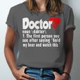 Doctor For Medical Med Student Graduation Unisex Jersey T-Shirt