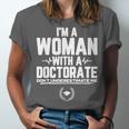 Doctorate Graduation For Doctorate Of Education Unisex Jersey T-Shirt