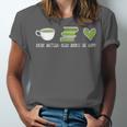 Drink Matcha Read Books Be Happy Book Lover Matcha Tea Lover Unisex Jersey T-Shirt Drink Matcha Read Books Be Happy Book Lover Matcha Tea Lover Unisex Jersey T-Shirt