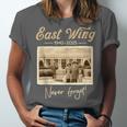 East Wing Never Forget American Vintage Nostalgia Unisex Jersey T-Shirt East Wing Never Forget American Vintage Nostalgia Unisex Jersey T-Shirt