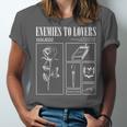 Enemies To Lovers Morally Grey Book Lover Romantasy Bookish Unisex Jersey T-Shirt