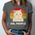 Ew People Introvert Cat Lover Crazy Colorful Cat Lady Unisex Jersey T-Shirt Ew People Introvert Cat Lover Crazy Colorful Cat Lady Unisex Jersey T-Shirt