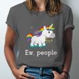 Ew People Unicorn Lover Introvert Rainbow Unicorn Unisex Jersey T-Shirt Ew People Unicorn Lover Introvert Rainbow Unicorn Unisex Jersey T-Shirt
