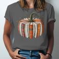 Fall Book Pumpkin Halloween Teacher Librarian Thanksgiving Unisex Jersey T-Shirt