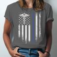 Family Nurse Practitioner Flag FNP Nursing Graduation Unisex Jersey T-Shirt