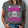 Female Lawyer Women Law Student Graduation Bar Exam Unisex Jersey T-Shirt