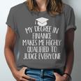 Finance Major Graduation Unisex Jersey T-Shirt
