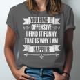 You Find It Offensive I Find It A Sarcastic Introvert Unisex Jersey T-Shirt You Find It Offensive I Find It A Sarcastic Introvert Unisex Jersey T-Shirt