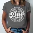 Forget The Grad Dad Survived Class Of 2026 Senior Graduation Unisex Jersey T-Shirt