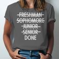 Freshman To Senior Class Of 2018 Senior GraduationShirt Unisex Jersey T-Shirt