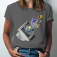 Frutiger Aero Aesthetic Tech Computer Aquarium Fishes Unisex Jersey T-Shirt