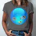 Frutiger Aero Aesthetic Tech Orb Fishes Unisex Jersey T-Shirt Frutiger Aero Aesthetic Tech Orb Fishes Unisex Jersey T-Shirt