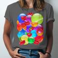 Frutiger Aero Aesthetic Tech Orb Pattern Heart Cherry Lips Unisex Jersey T-Shirt Frutiger Aero Aesthetic Tech Orb Pattern Heart Cherry Lips Unisex Jersey T-Shirt
