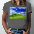 Frutiger Aero Meadow Aesthetic Y2k 2000s Ironic Nostalgic Unisex Jersey T-Shirt Frutiger Aero Meadow Aesthetic Y2k 2000s Ironic Nostalgic Unisex Jersey T-Shirt