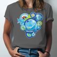 Frutiger Aero Metro Abstract Maximalism 2000s Nostalgia Unisex Jersey T-Shirt