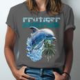 Frutiger Aero Splashy Dolphin Y2k Aesthetic Graphic Unisex Jersey T-Shirt Frutiger Aero Splashy Dolphin Y2k Aesthetic Graphic Unisex Jersey T-Shirt