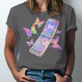 Frutiger Aero Y2K Chrome Phone Butterfly Unisex Jersey T-Shirt Frutiger Aero Y2K Chrome Phone Butterfly Unisex Jersey T-Shirt