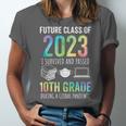 Future Class Of 2023 10th Grade Graduation 2021 Unisex Jersey T-Shirt