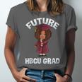 Future HBCU Grad Girl Wearing Graduation Gown Unisex Jersey T-Shirt
