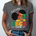 Future HBCU Grad History Girl Graduation HBCU Kids Unisex Jersey T-Shirt