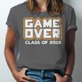 Game Over Class Of 2018 Graduation Shirt Unisex Jersey T-Shirt