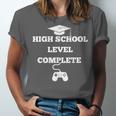 Gamer High School Graduation Shirt Grad Video Tee Unisex Jersey T-Shirt