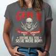 Gen X The Badass Generation Generation X Gen Xer Nostalgia Unisex Jersey T-Shirt