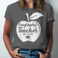 Geography Teacher Est 2018 School GraduationShirt Unisex Jersey T-Shirt