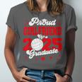 Girlfriend Of a 2025 Graduate Prom Graduation 25 VolleyBall Unisex Jersey T-Shirt