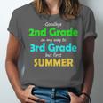 Goodbye 2nd Grade On My Way To 3th Grade 2022 Graduation Unisex Jersey T-Shirt