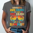 Goodbye 2nd Grade Graduation To 3rd Grade Hello Summer Kids Unisex Jersey T-Shirt