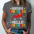 Goodbye 3rd Grade Hello 4th Grade Graduation 2024 Unisex Jersey T-Shirt
