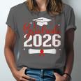 Graduate 2026 For Class Of 2026 Graduation Unisex Jersey T-Shirt
