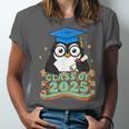 Graduate Penguin Class Of 2025 Kids Graduation Unisex Jersey T-Shirt