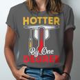 Graduation 2024 Hotter By One Degree Shirt Class Of 24 Unisex Jersey T-Shirt