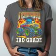 Graduation 3rd Grade Monster Truck Boys I Crushed Grad Unisex Jersey T-Shirt