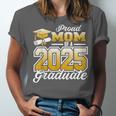 Graduation Family Matching Proud Mom Of A 2025 Graduate Unisex Jersey T-Shirt