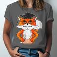 Graduation Fox School Bachelor Master Doctor Study Unisex Jersey T-Shirt