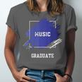 Graduation Graduated Music Degree University College Student Unisex Jersey T-Shirt
