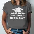 Graduation Motivation Joke University High School Student Unisex Jersey T-Shirt