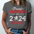 Graduation Proud Brother Of A 2024 Senior Baseball Player Unisex Jersey T-Shirt