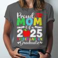 Graduation Proud Mom Of 2025 Kindergarten Graduate Unisex Jersey T-Shirt