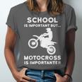 Graduation Shirt For Dirtbike Motocross Riders Unisex Jersey T-Shirt