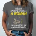 Graduation Student Who Majors In Anthropology Unisex Jersey T-Shirt