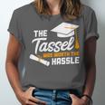 GraduationShirt Tassel Was Worth The Hassle Tee Unisex Jersey T-Shirt