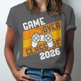 Graduation Video Gamer Game Over Class Of 2026 Senior Unisex Jersey T-Shirt
