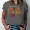 Grouchy Potato Crew Introvert Sarcasm Unisex Jersey T-Shirt