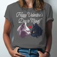 Happy Valentines Day Self Introvert Humor Antisocial Unisex Jersey T-Shirt Happy Valentines Day Self Introvert Humor Antisocial Unisex Jersey T-Shirt