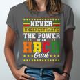 HBCU Grad Historically College Graduation Unisex Jersey T-Shirt