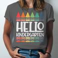 Hello Kindergarten First Day Back To School Graduation Unisex Jersey T-Shirt